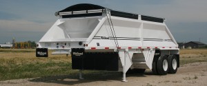 MX 2000 Belly/Bottom Dump gravel trailer
